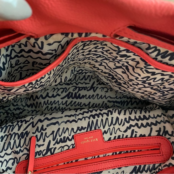 Kate Spade Pink Salmon Coral Shoulder Bag - Picture 10 of 14